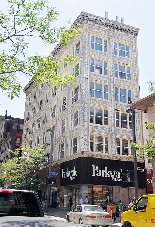 The Buhl Building, designed by Janssen & Abbott for Franklin Nicola, has graced Fifth Avenue near Market Square since 1913. -- Robin Rombach/Post-Gazette