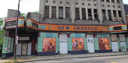 The Hill Community Development Corp., which purchased 80-year-old New Granada Theater in 1995, expects to receive a $500,000 grant from the state's Redevelopment Assistance Capital Program to rehabilitate the building. It will be paired with a $250,000 grant received from The Heinz Endowments in May 2007. - Andrew Russell/Tribune Review